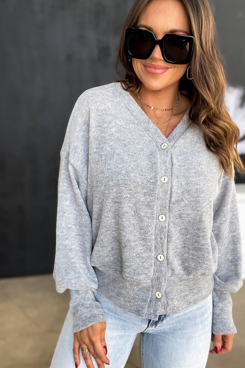Days Like This Heather Grey Top