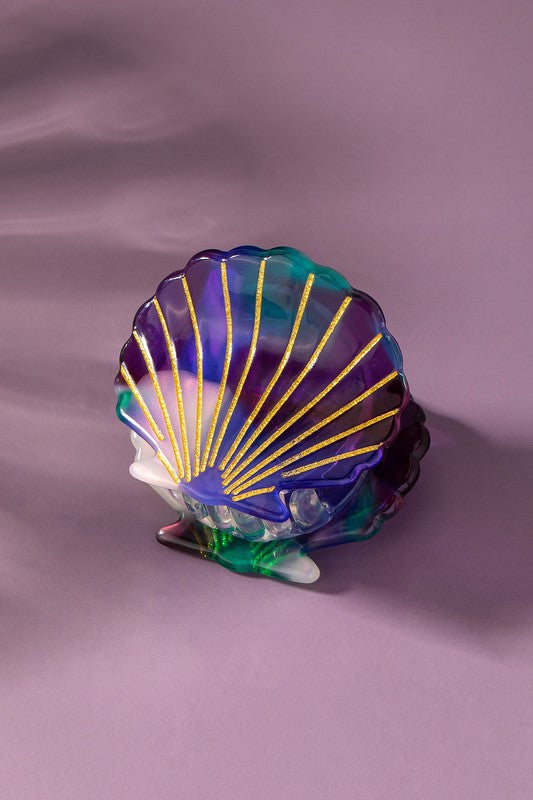 Shell Hair Claw Clip