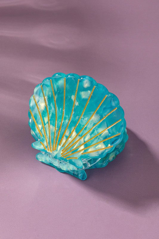 Shell Hair Claw Clip