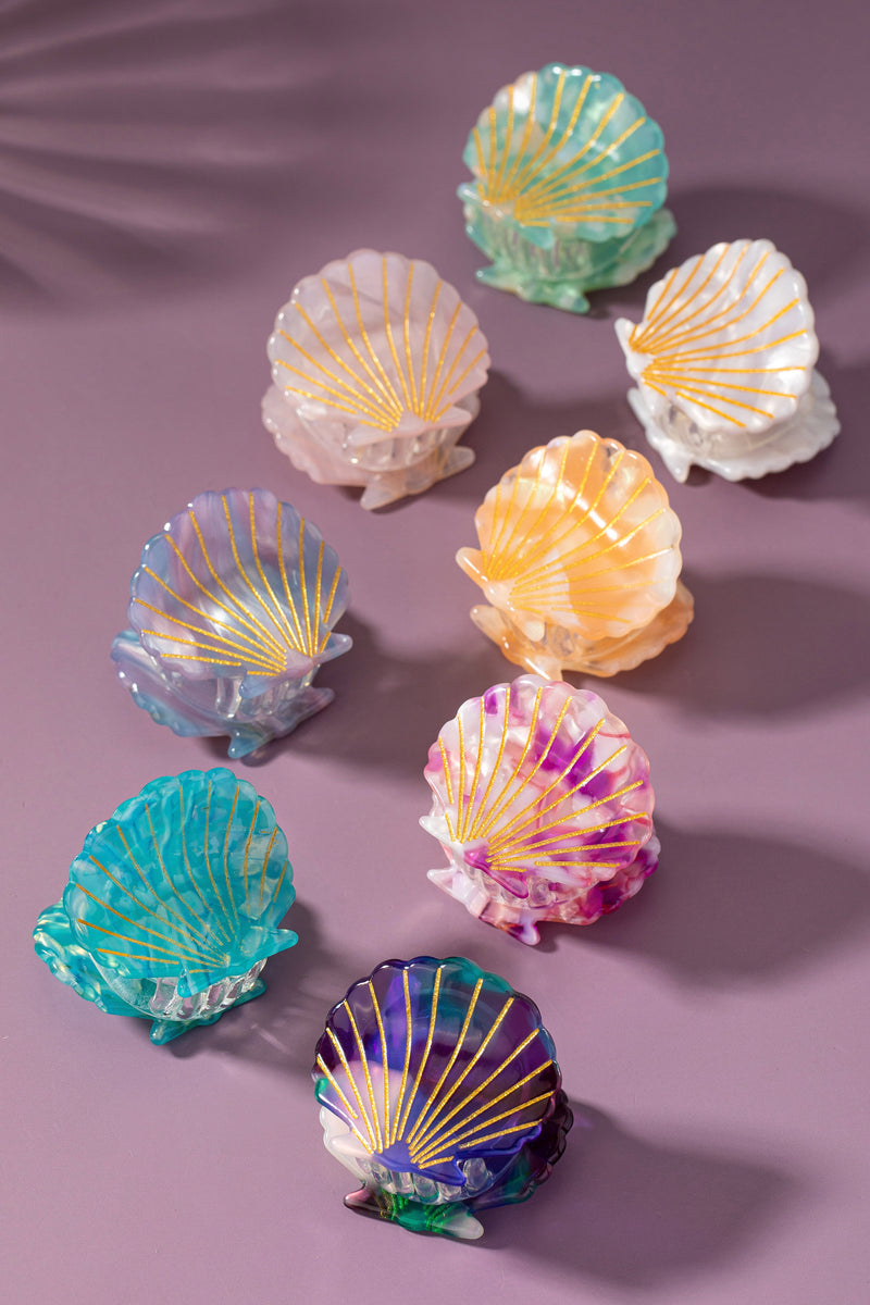 Shell Hair Claw Clip