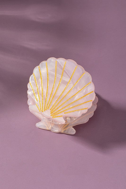 Shell Hair Claw Clip