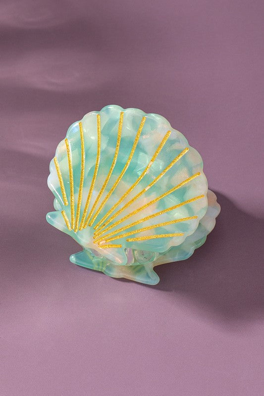 Shell Hair Claw Clip