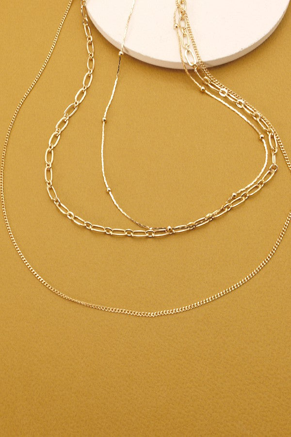 MULTI LAYER DELICATE NECKLACE