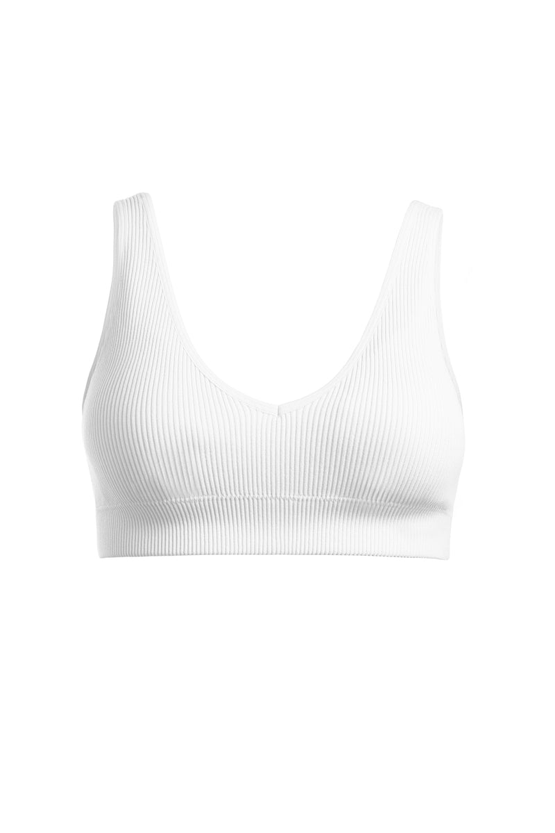 Dynamic Fashion Timeless Padded One Size Rib Bralette