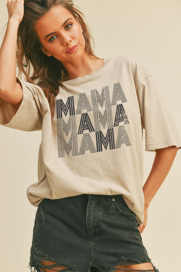 Mama Tan Overfitted Graphic Tee