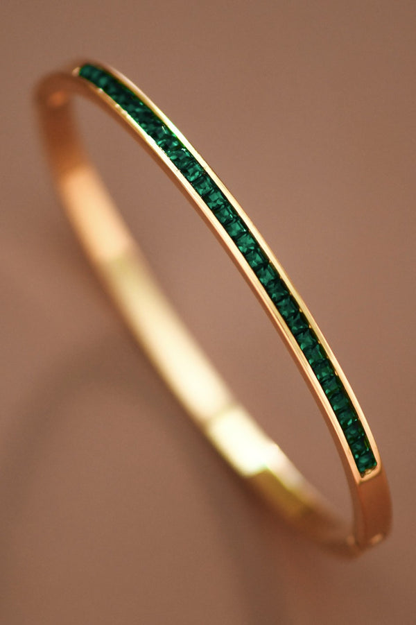 18K Waterproof Non-Tarnish Stainless Steel Bangle