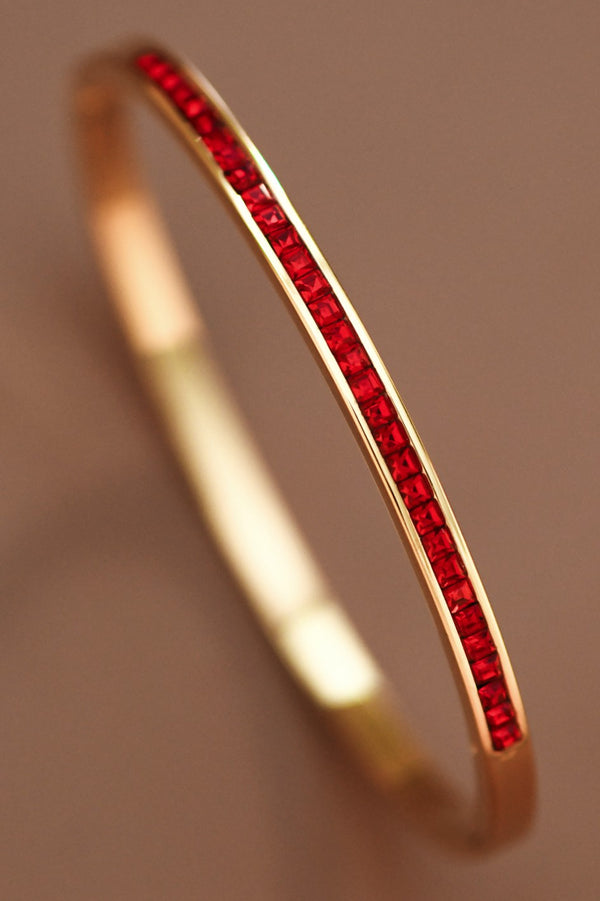 18K Waterproof Non-Tarnish Stainless Steel Bangle