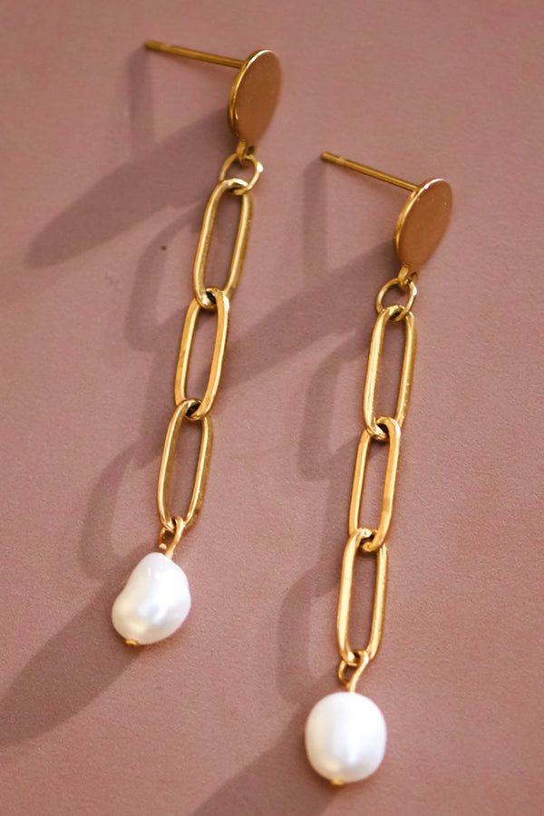 Waterproof Non-Tarnish Stainless Steel Earrings