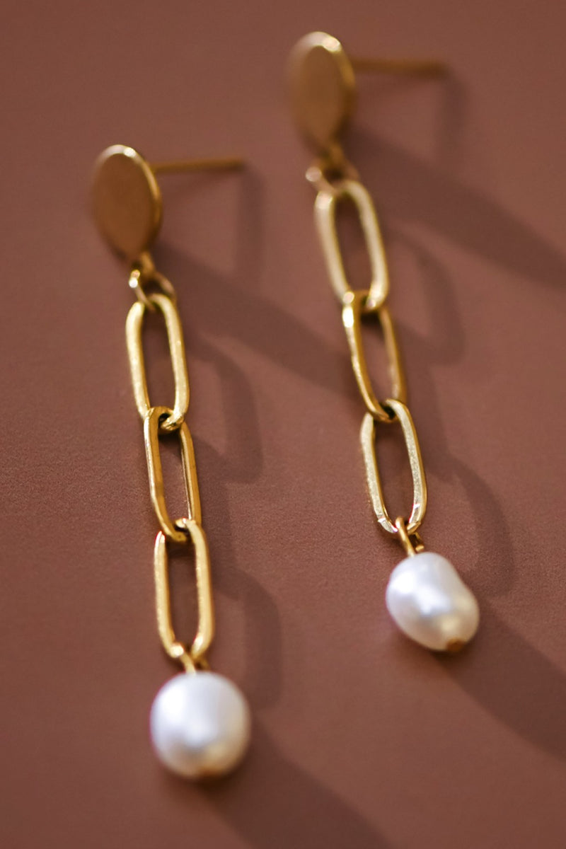 Waterproof Non-Tarnish Stainless Steel Earrings