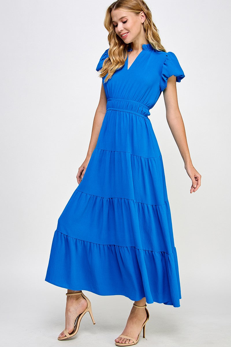 Beauty Cobalt Maxi Dress