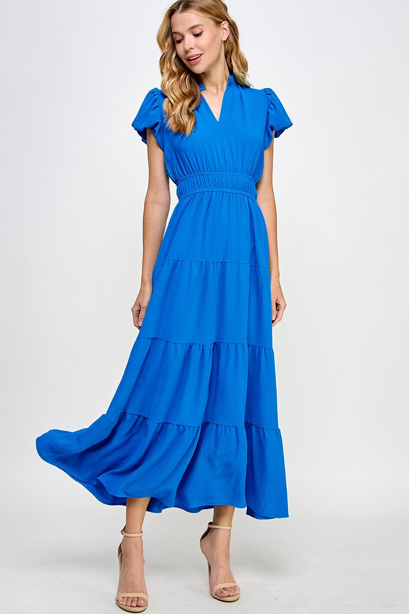 Beauty Cobalt Maxi Dress