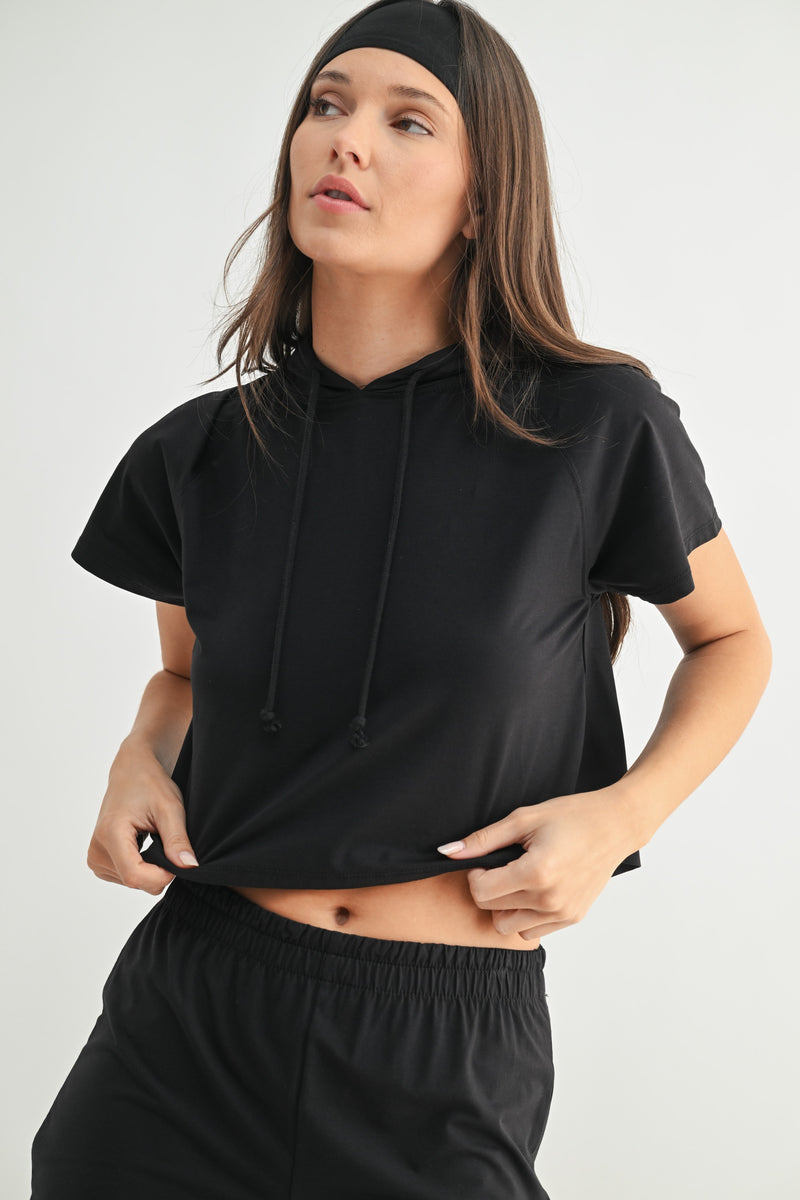 Air Essentials Raglan Hoodie Tee