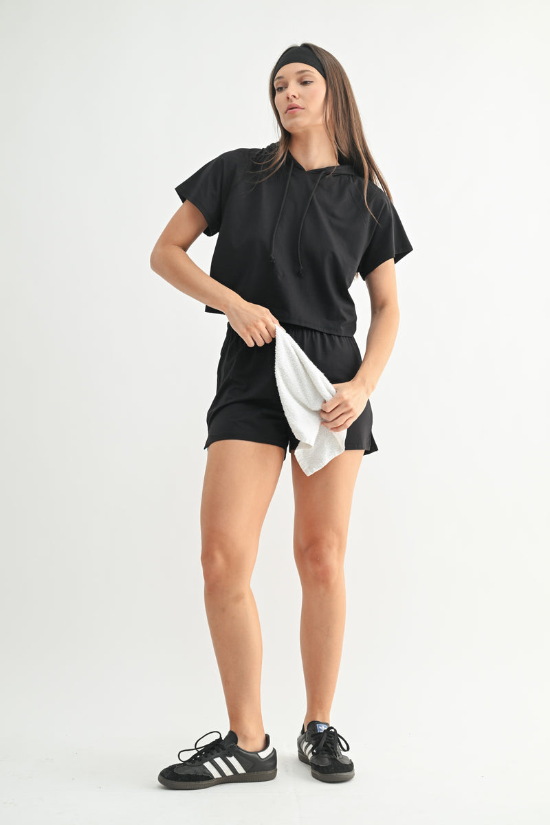 Air Essentials Raglan Hoodie Tee