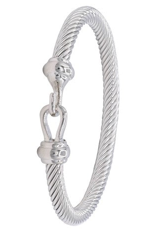 Metal Twisted Cuff Bracelet