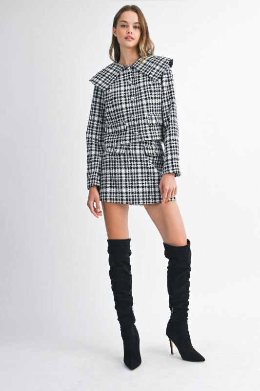 Mable Tweed Peter Pan Collar Jacket