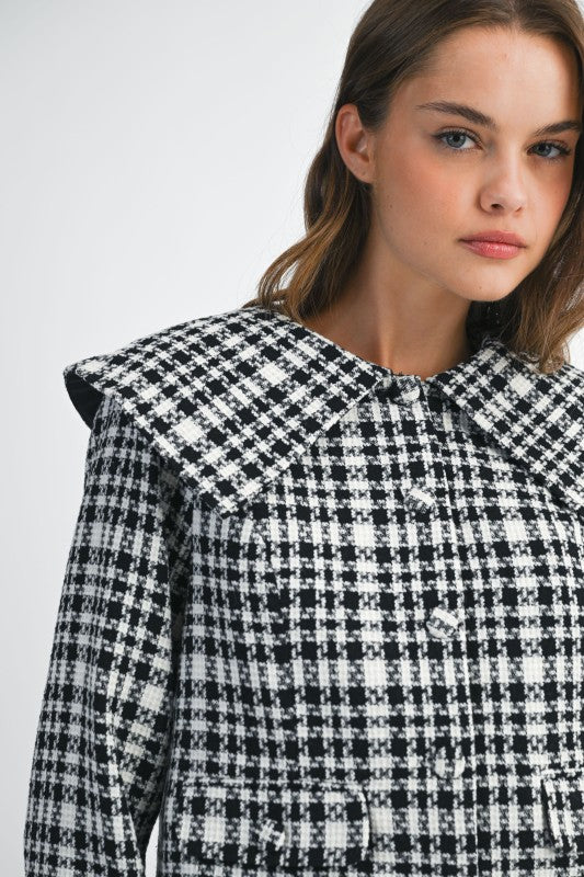 Mable Tweed Peter Pan Collar Jacket