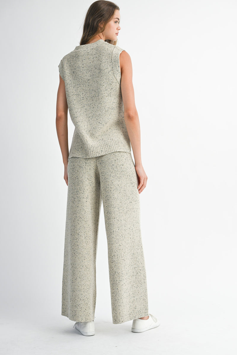 Mable Sands Of Life Relaxed Fit Sleeveless Sweater Pants