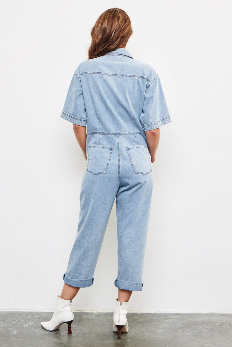 Mustard Seed Denim Jumpsuit