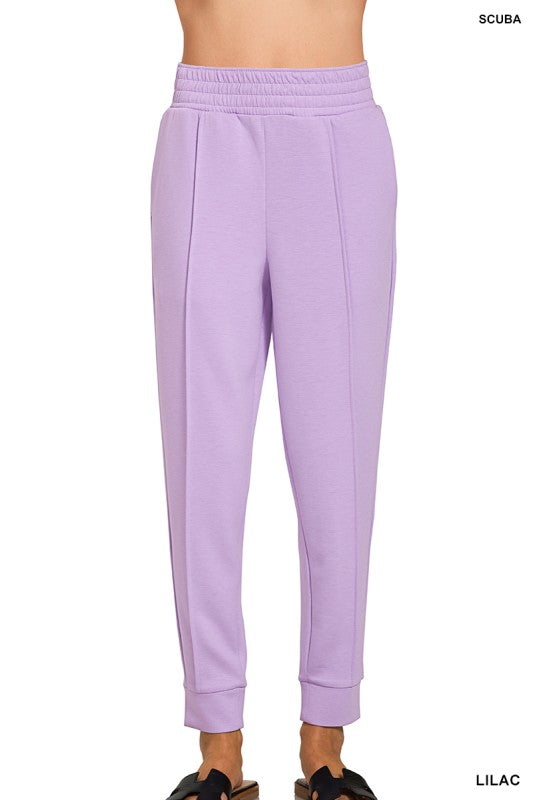 Scuba Mock Lilac Jogger