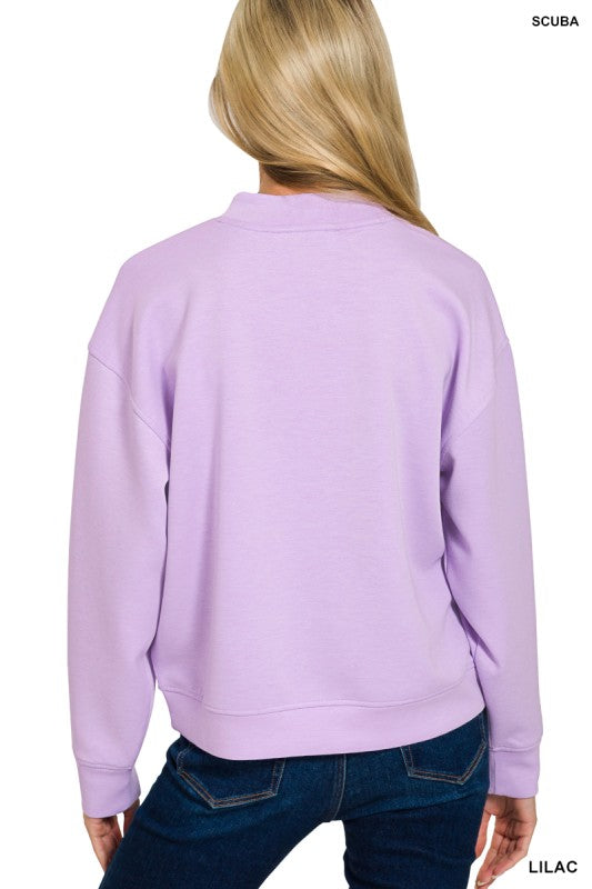 Scuba Mock Lilac Jogger