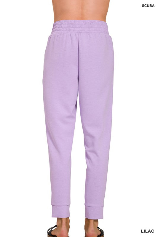 Scuba Mock Lilac Jogger