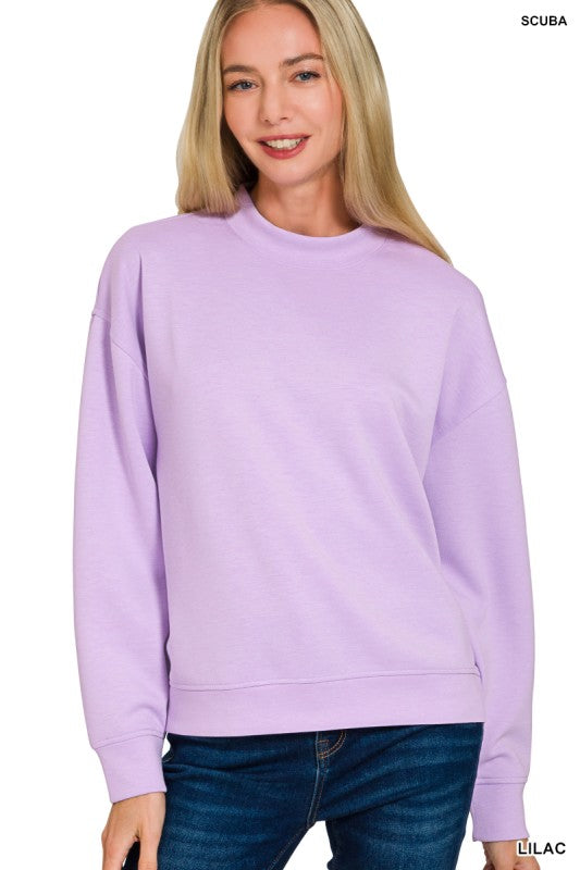 Scuba Mock Lilac Jogger