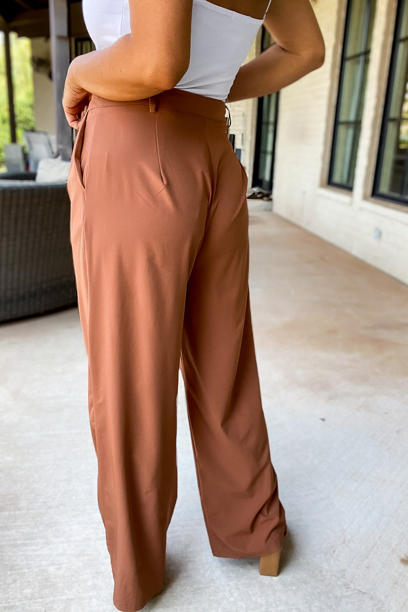 Start A Conversation Camel Pants