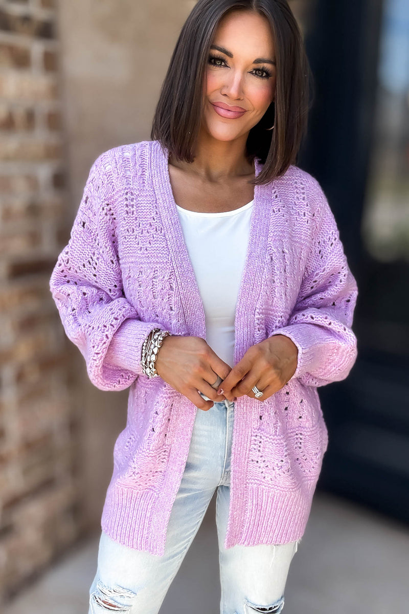 Eesome Lilac Cardigan