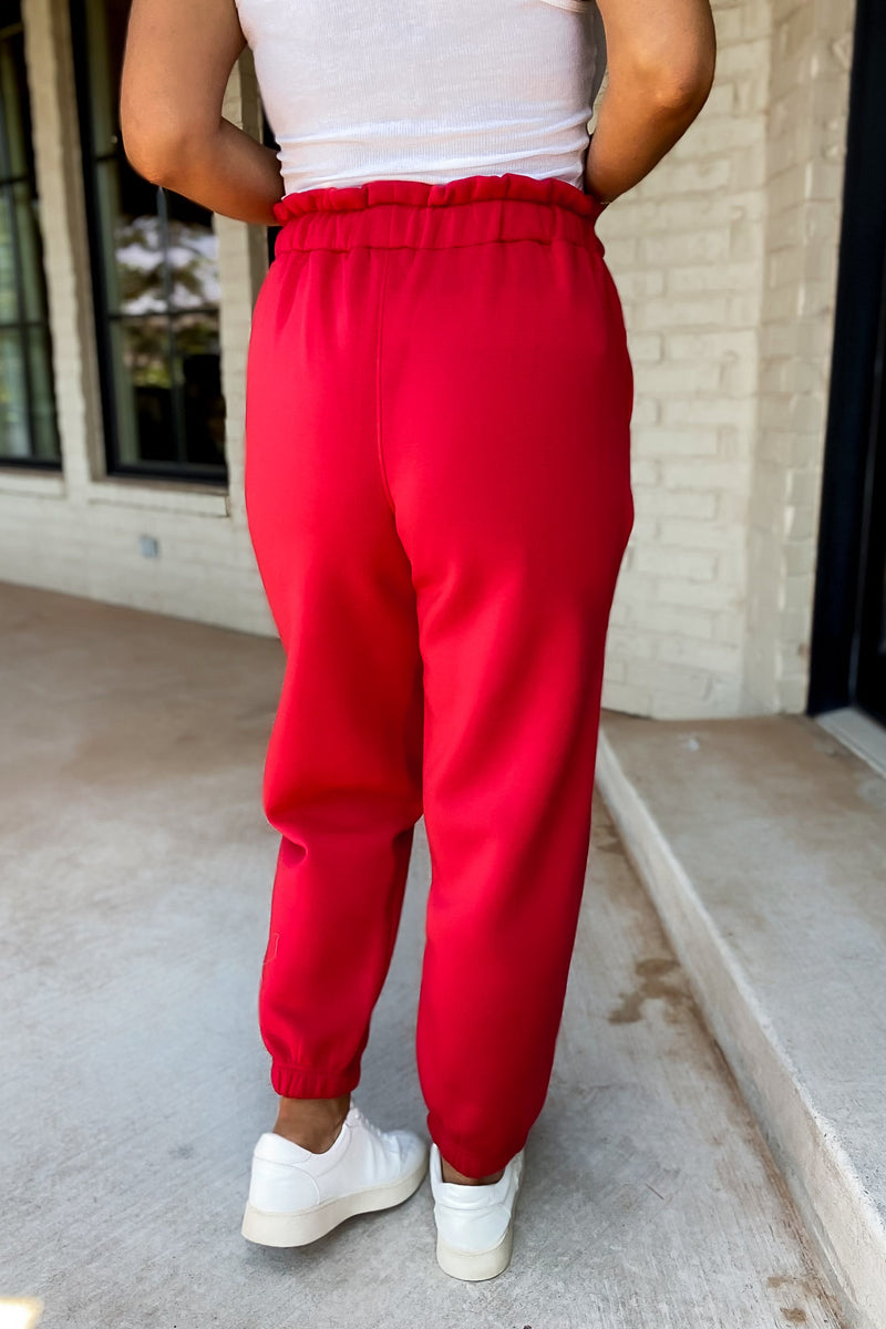Making It Look Easy Ruby Paperbag Joggers Sweats