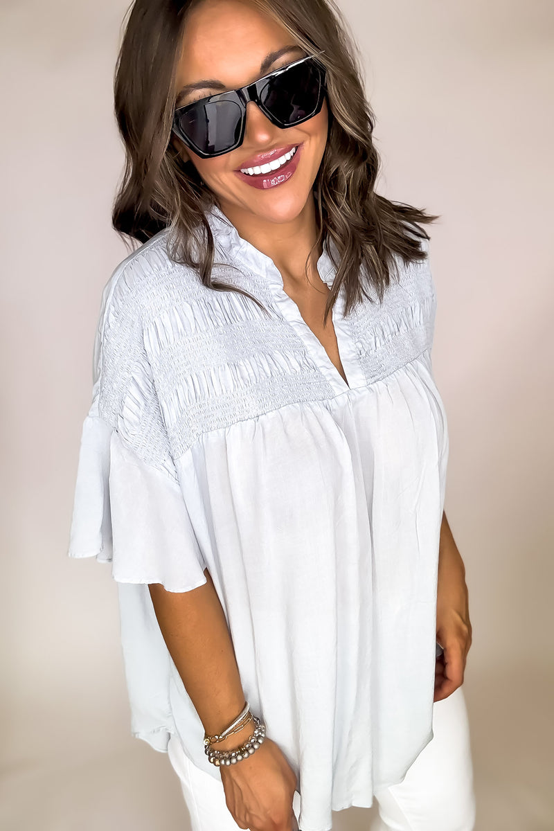 Every Summer Blue Top