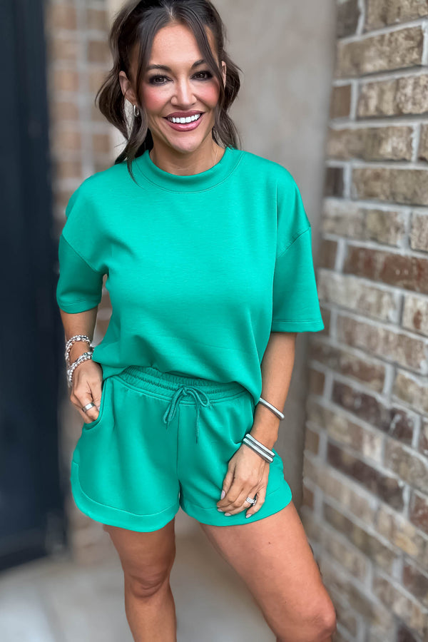 Scuba Kelly Green Short Sleeve Shirt