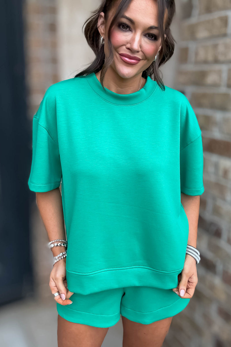 Scuba Kelly Green Short Sleeve Shirt