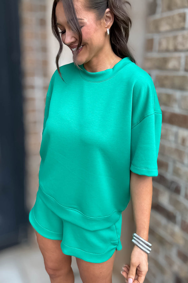 Scuba Kelly Green Short Sleeve Shirt