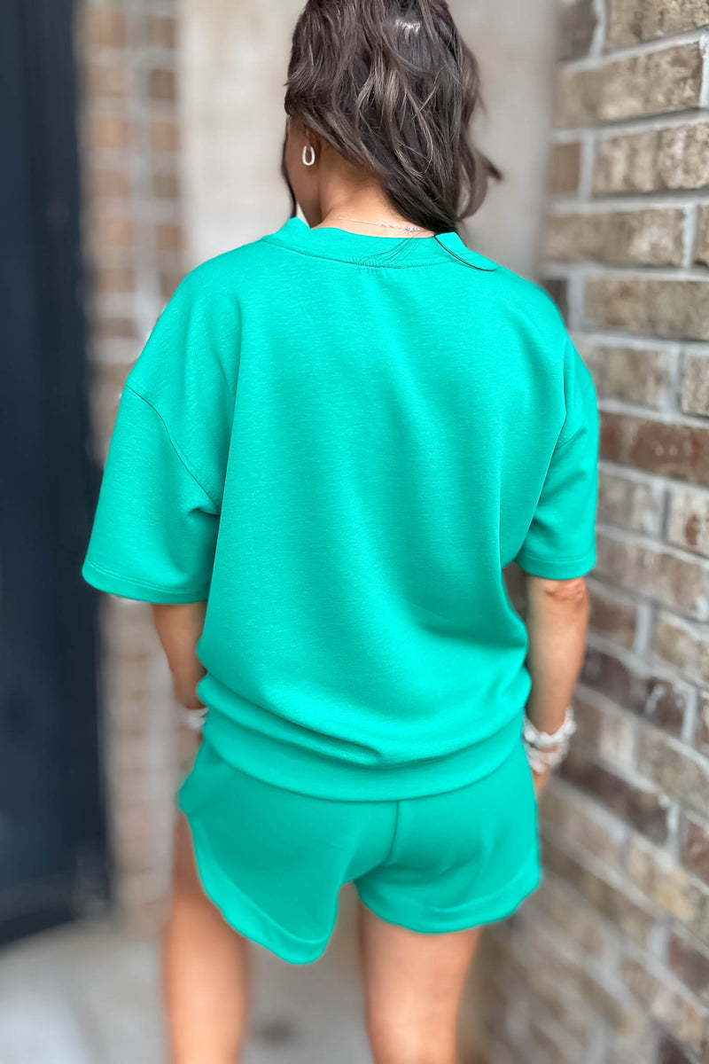 Scuba Kelly Green Short Sleeve Shirt