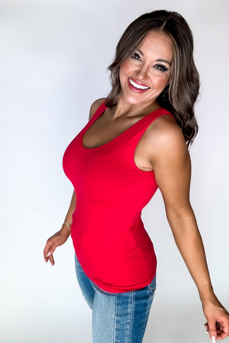 The Everything 2 Way Ruby Seamless Tank
