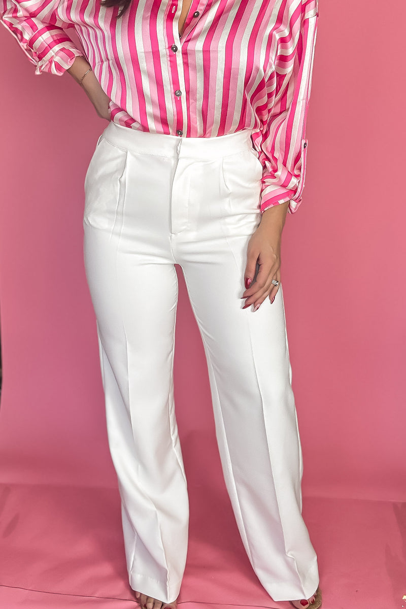 The Perfect Pant Tailored White Pant