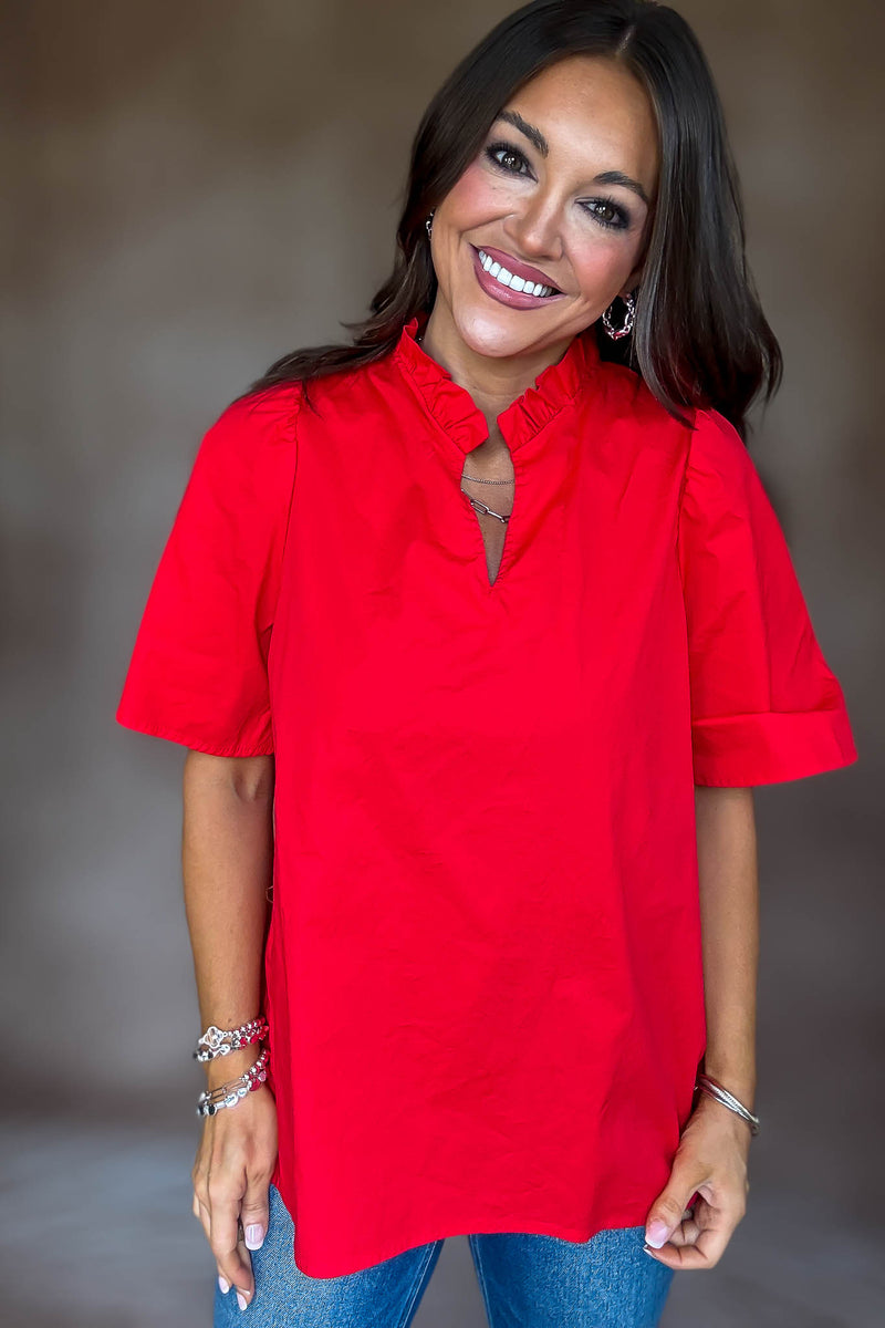 On Your Mind Red Top