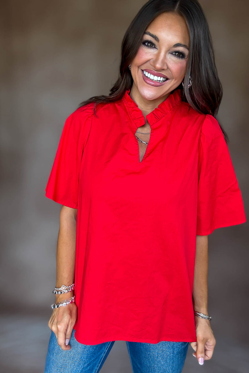 On Your Mind Red Top