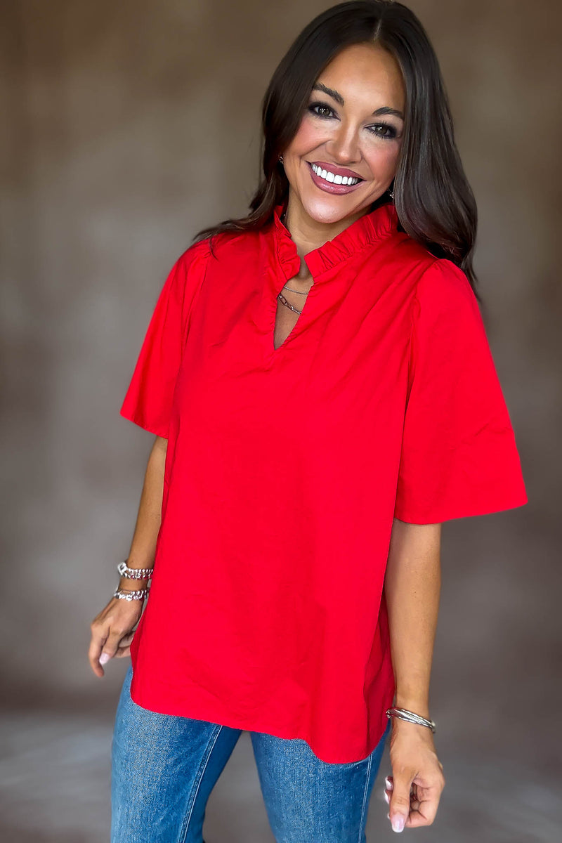 On Your Mind Red Top