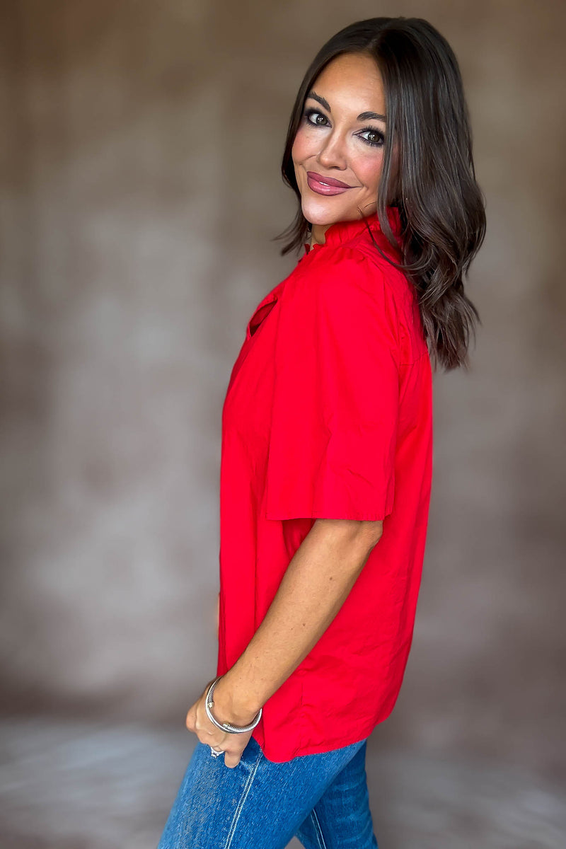 On Your Mind Red Top