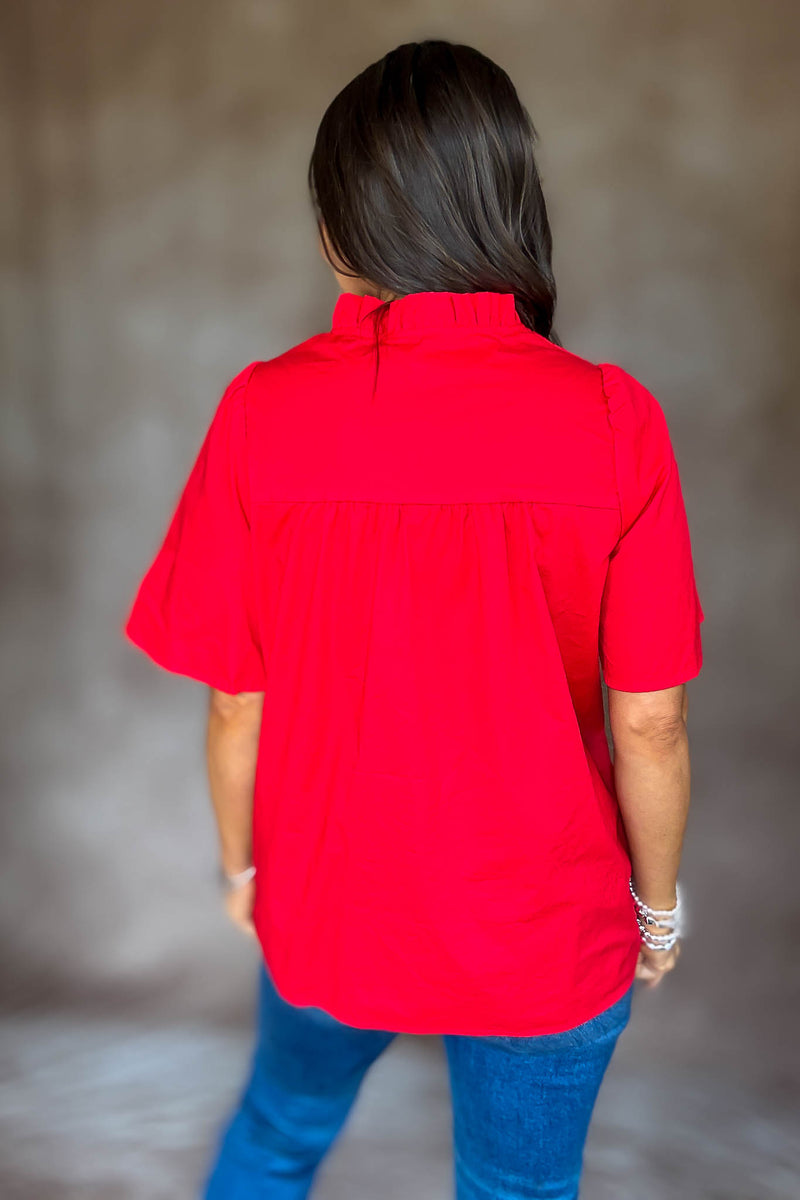 On Your Mind Red Top
