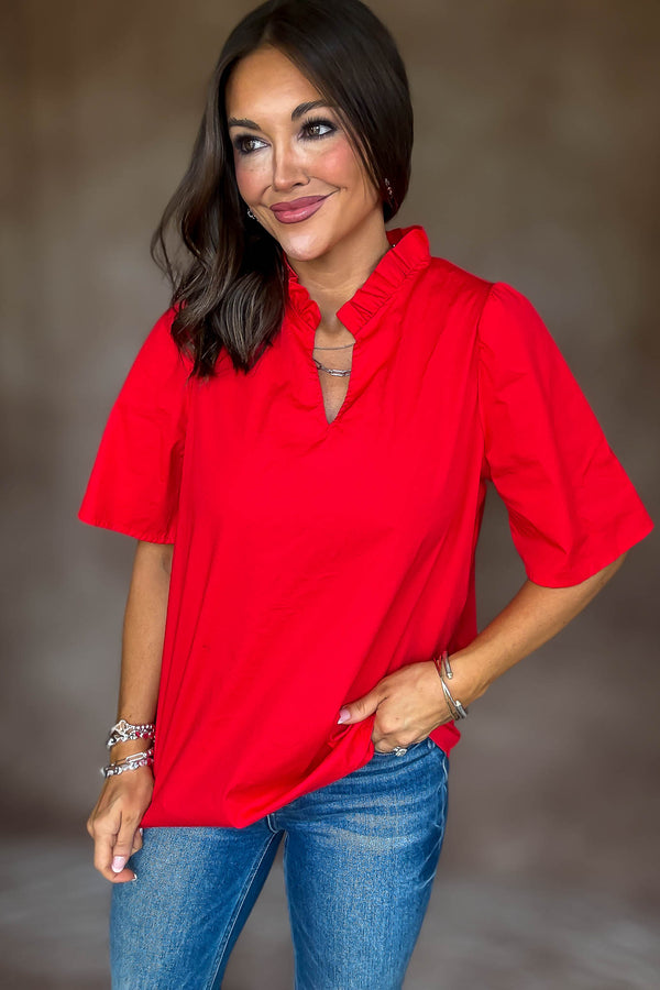 On Your Mind Red Top