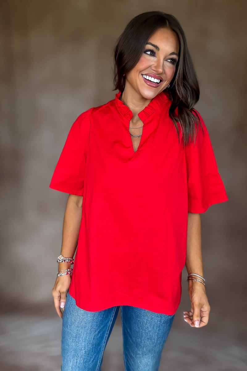 On Your Mind Red Top