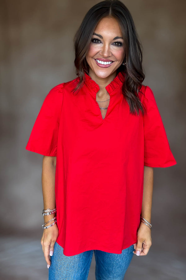 On Your Mind Red Top