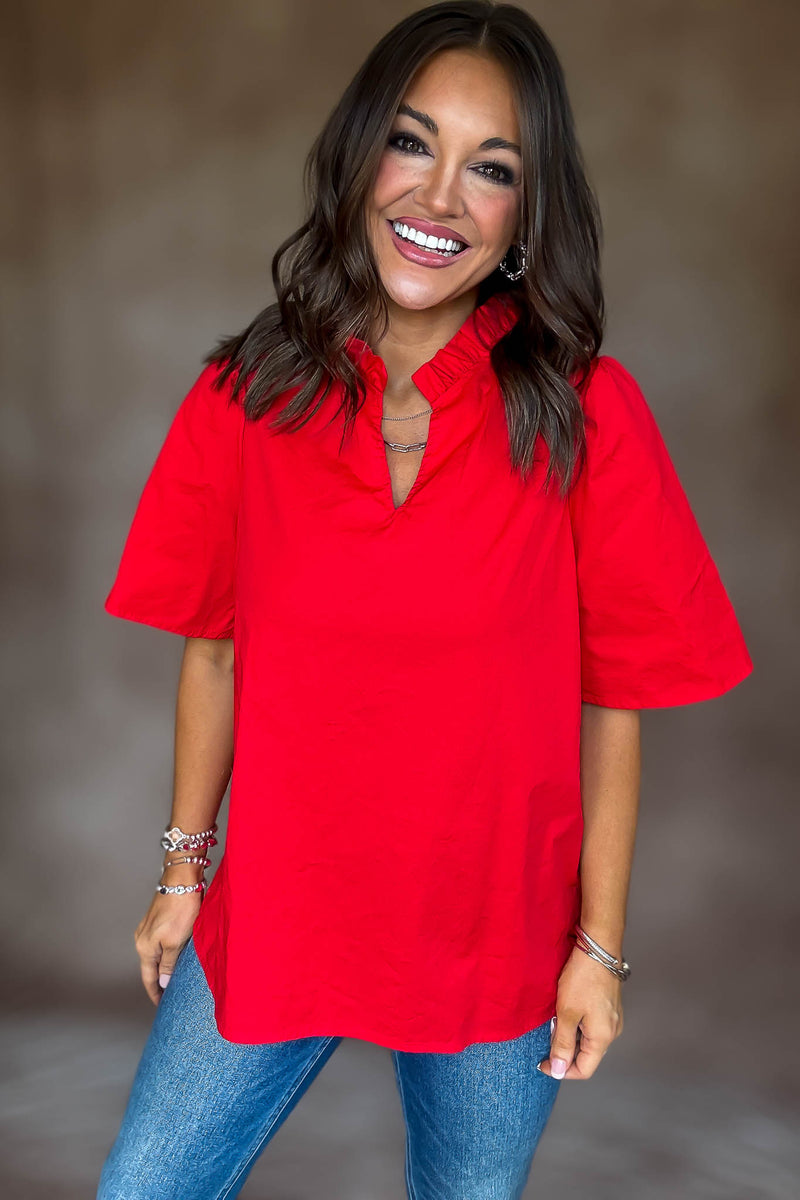 On Your Mind Red Top