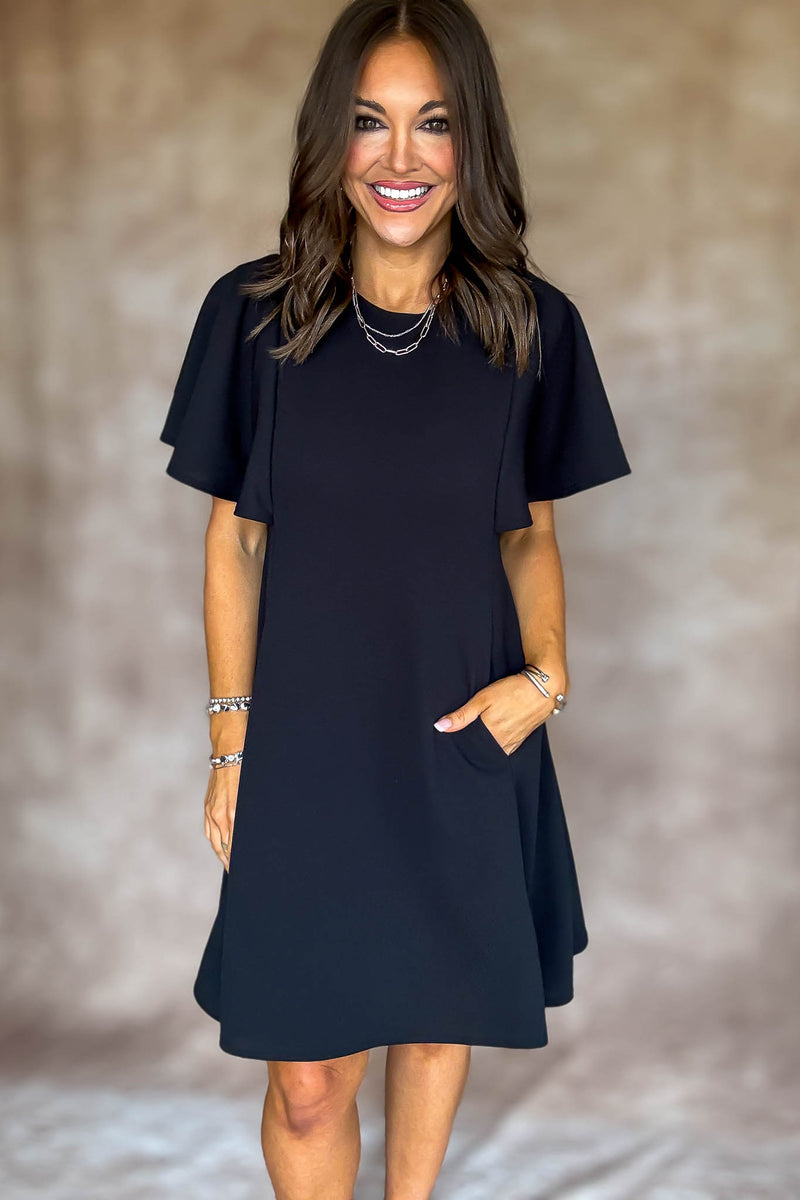 Took The Right Turn Black Dress
