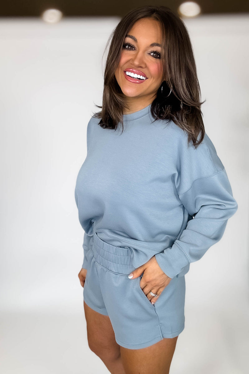 Scuba Classic Blue Grey Shorts