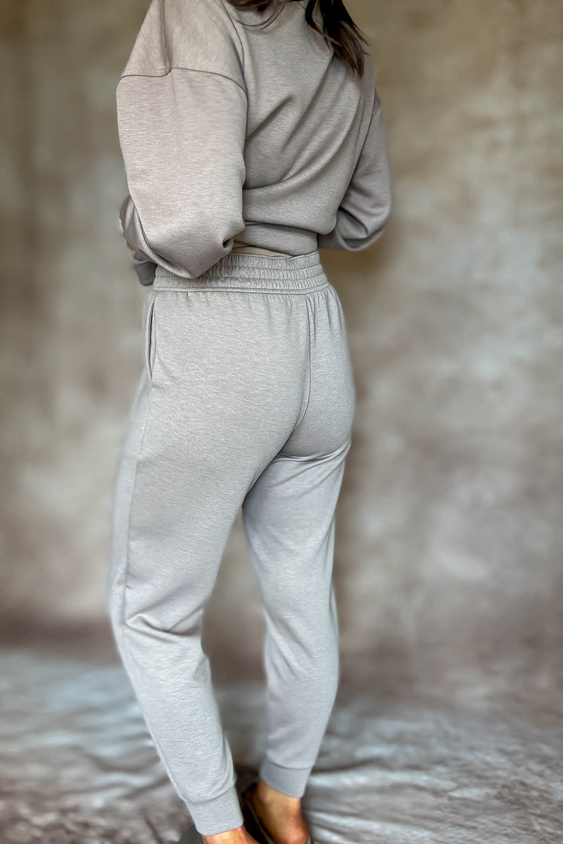 Easy Does It Cocoa Scuba Jogger Pants