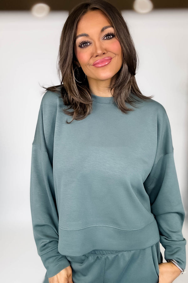 Scuba Dark Forest Long Sleeve Sweatshirt