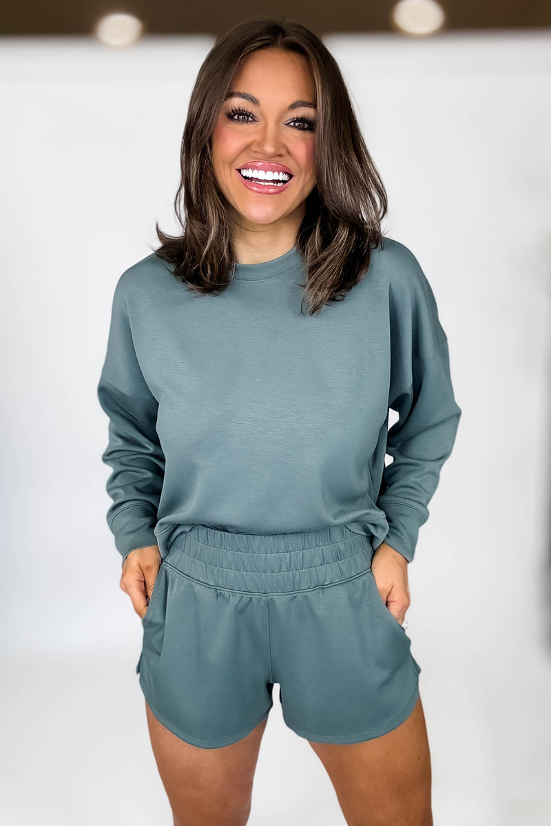 Scuba Dark Forest Long Sleeve Sweatshirt